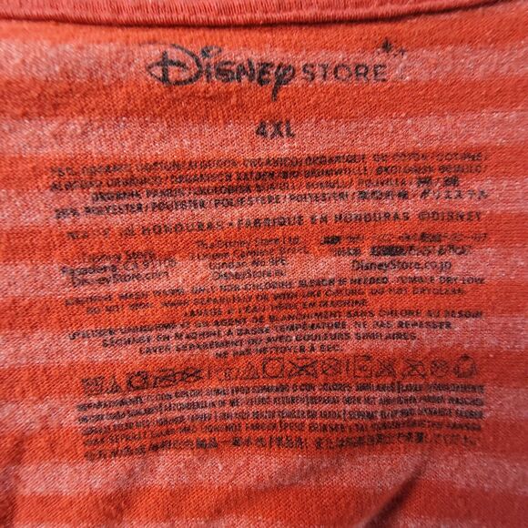 Limited Edition Disney Striped Plus Size 4X (4 Xl) Top Shirt - Picture 9 of 9